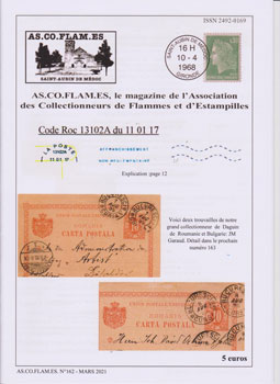 Ascoflames N° 162 - mars 2021 Ascoflames N° 162 - mars 2021