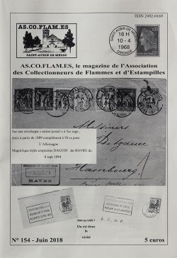 Ascoflames  N° 154 - Juin 2018
