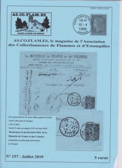 Ascoflames N° 157 - Juillet 2019 © GAPS