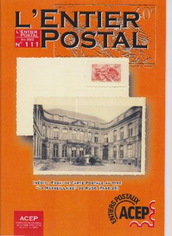 Entier postal 111_ © GAPS